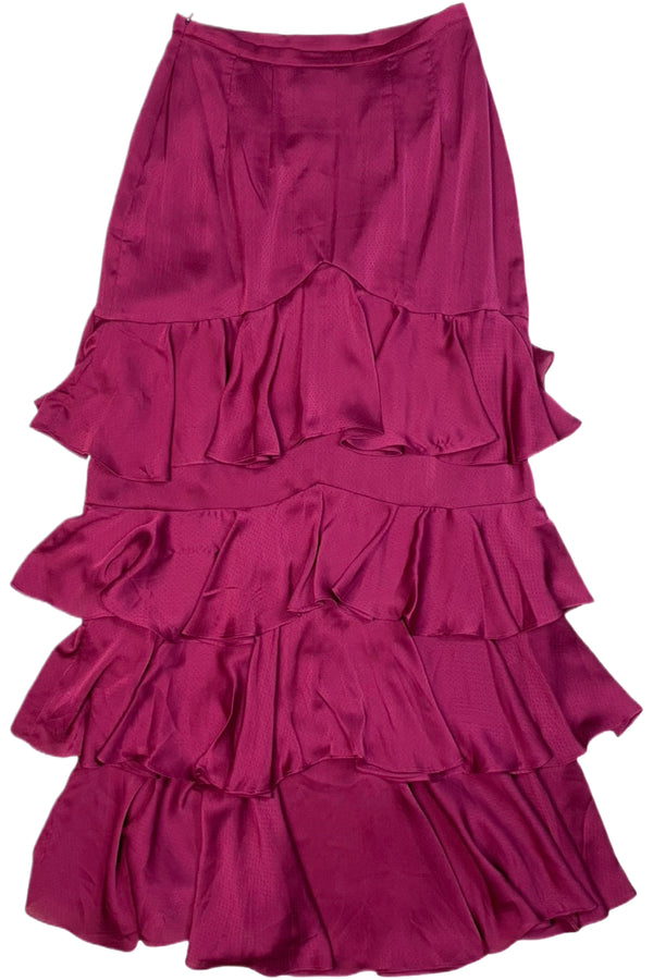 Pia - Ruffle Maxi Skirt