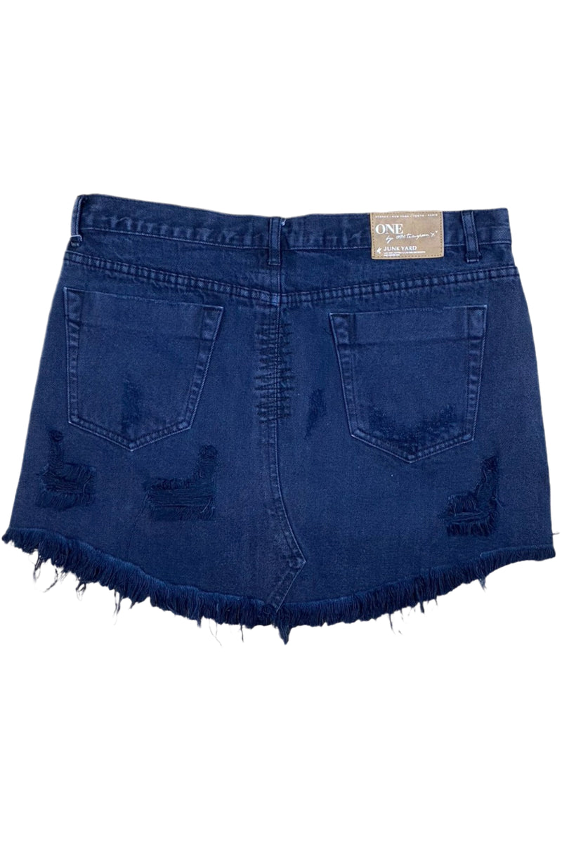 One Teaspoon - Denim Mini Skirt