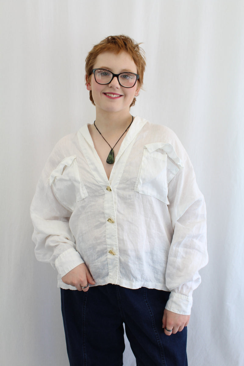 Aje. - Linen Long Sleeve