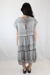 Morrison - Tiered Linen Midi Dress