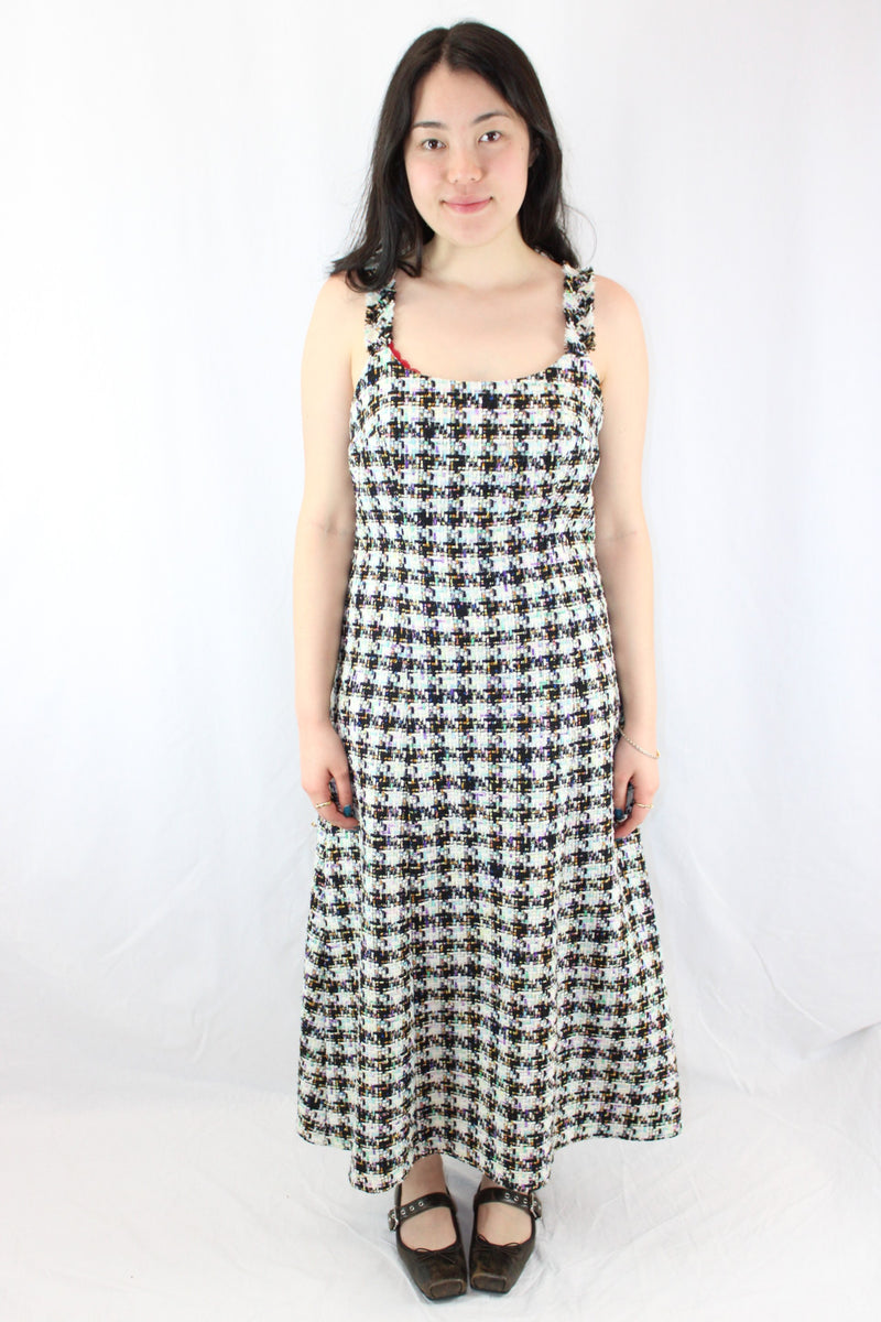 Ruby - Bebe Tweed Midi Dress