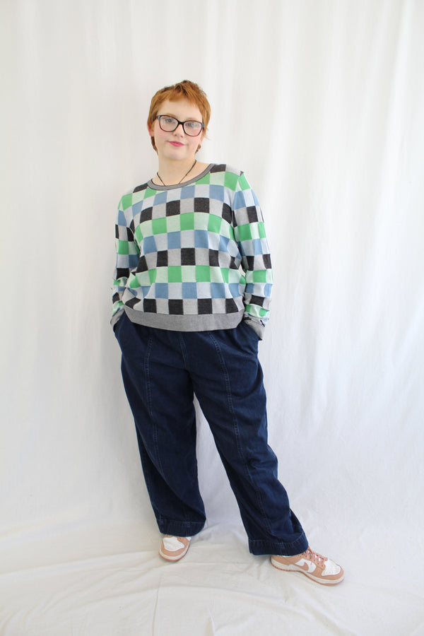 Kowtow - Paneled Wide Leg Jean