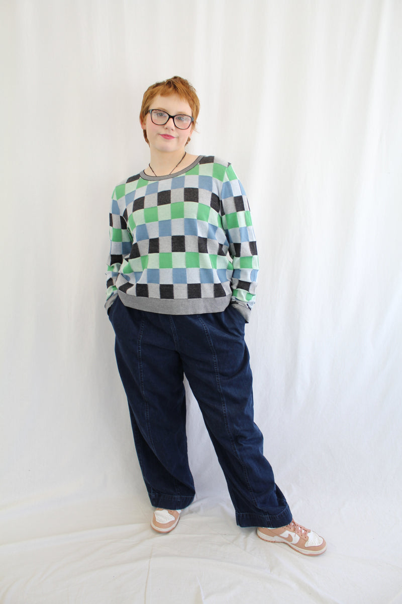 Kowtow - Paneled Wide Leg Jean