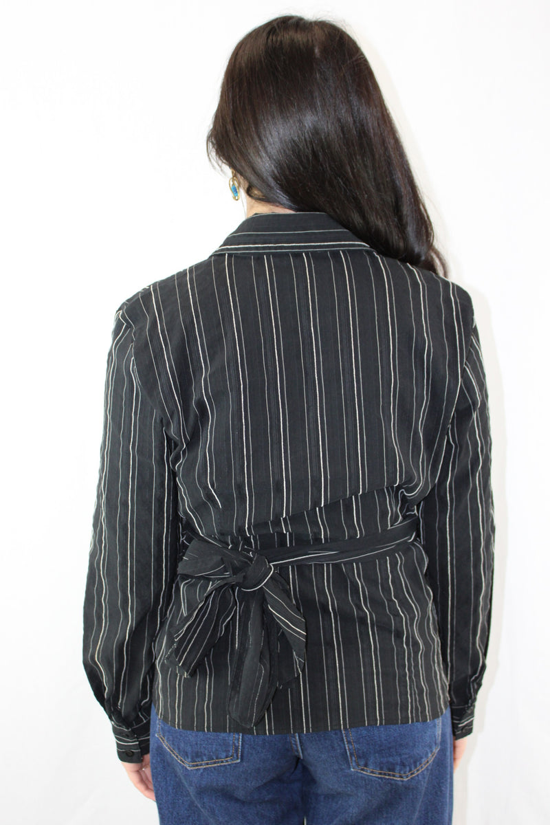 Spiral - Vintage Wrap Blouse