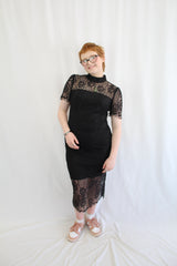 Mossman - Laced Midi Dress