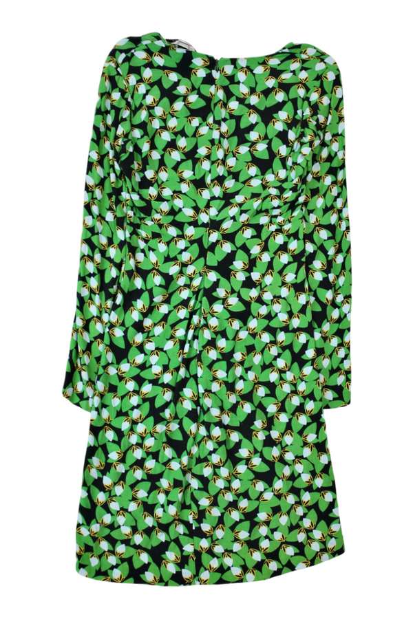 Diane von Furstenberg - Leaf Print Dress