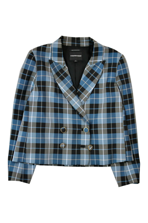 Country Road - Plaid Blazer