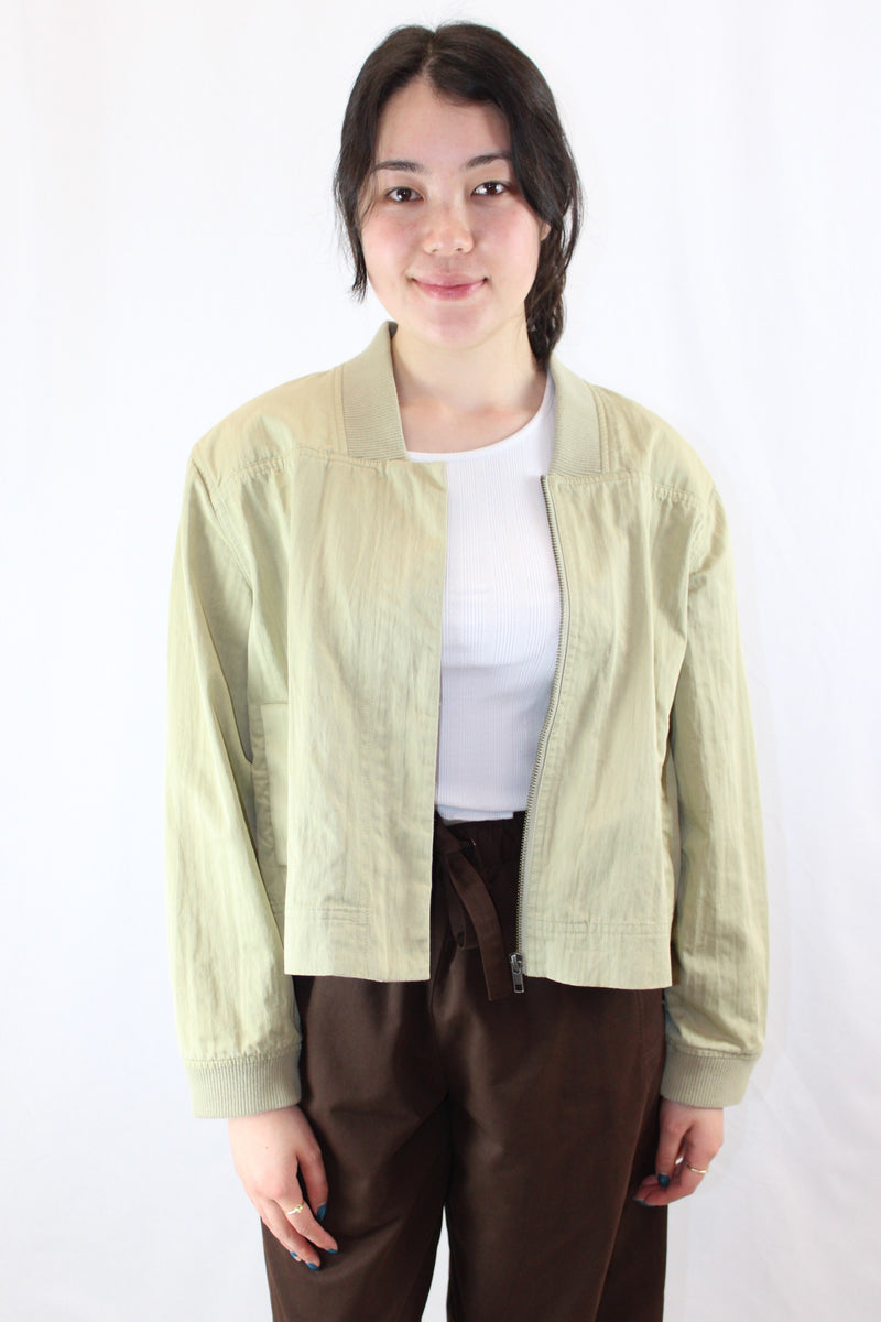 Alpha 60 - Cropped Bomber Jacket