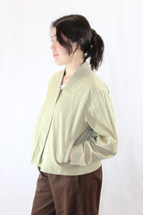 Alpha 60 - Cropped Bomber Jacket