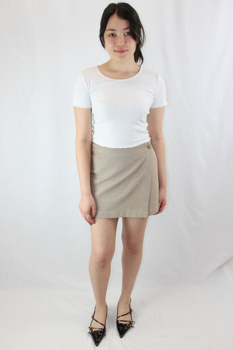 Thrills - Wrap Mini Skirt