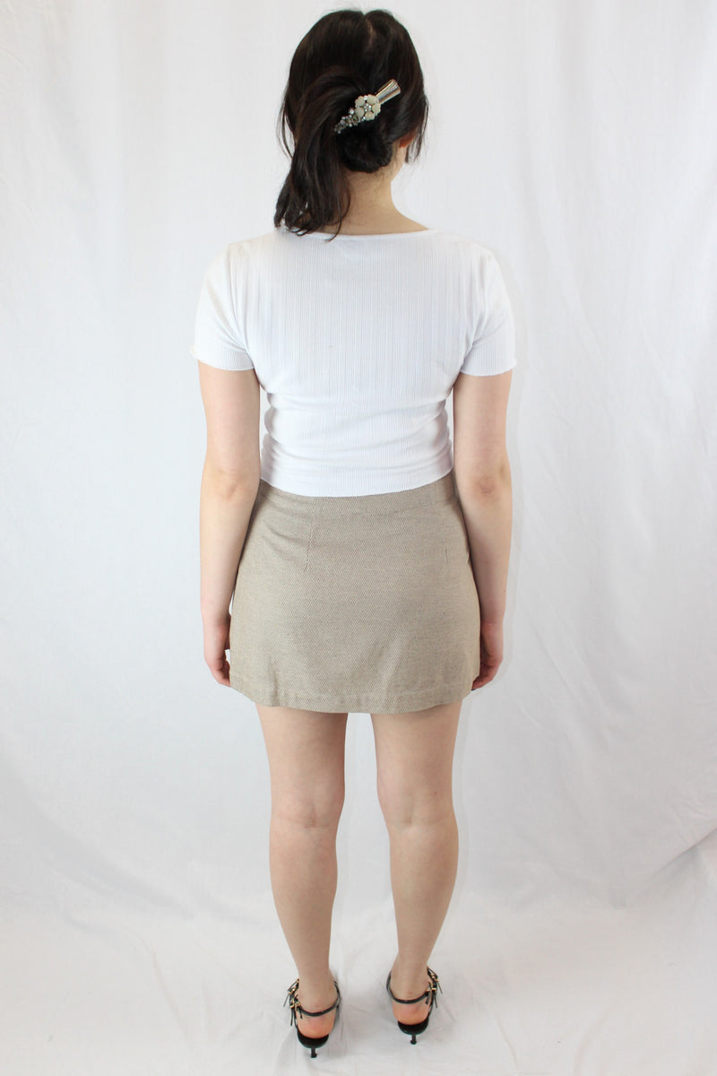 Thrills - Wrap Mini Skirt