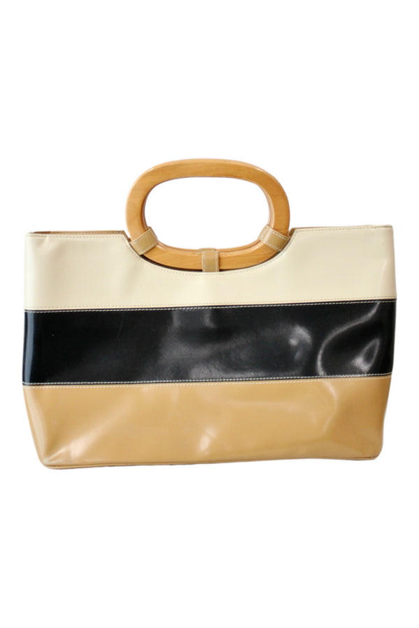 Gianni Conti - Panelled Leather Bag
