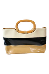 Gianni Conti - Panelled Leather Bag