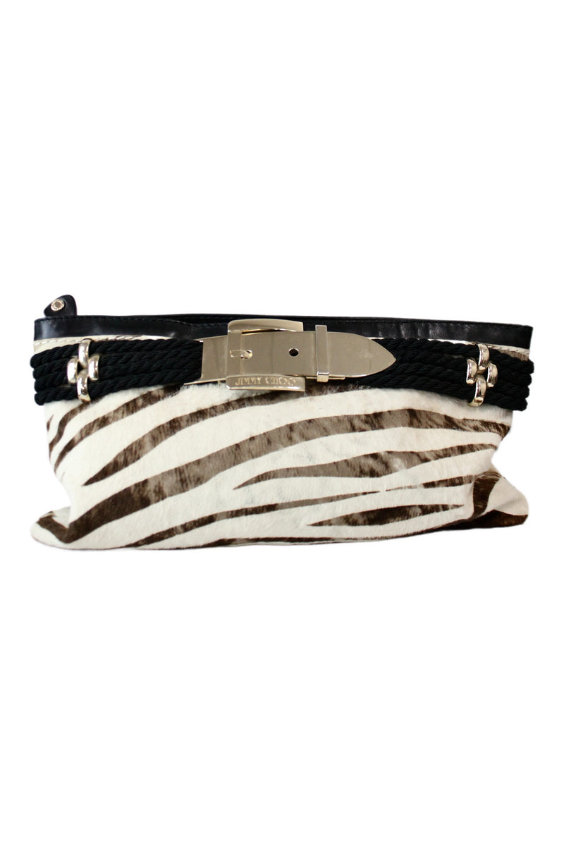 Jimmy Choo - Zebra Clutch