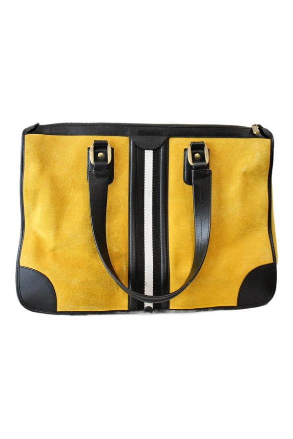Bally - Yellow Suede Bag