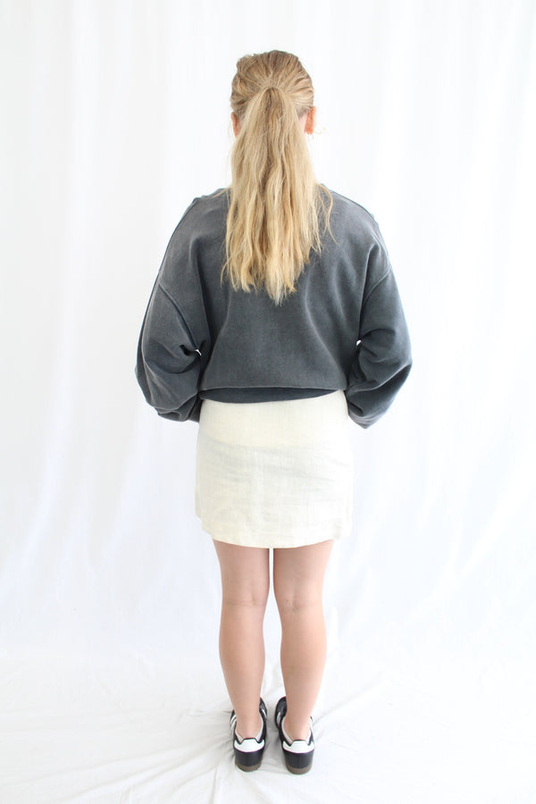 Caitlin Crisp - Linen Mini Skirt