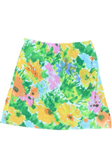 With Jean - Floral Mini Skirt