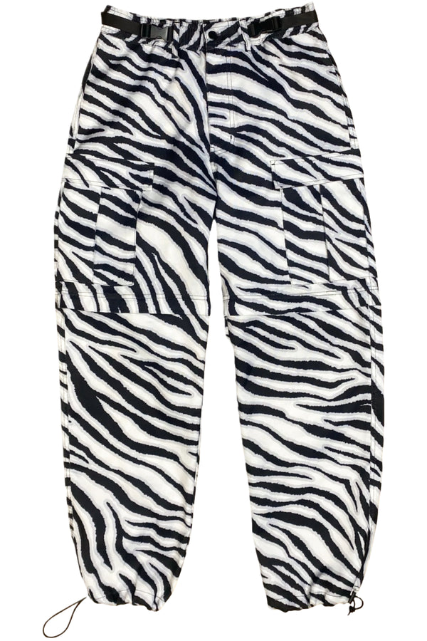 Melody Ehsani - Zebra Stripe Pants