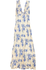 VRG GRL - Flower Print Maxi Dress
