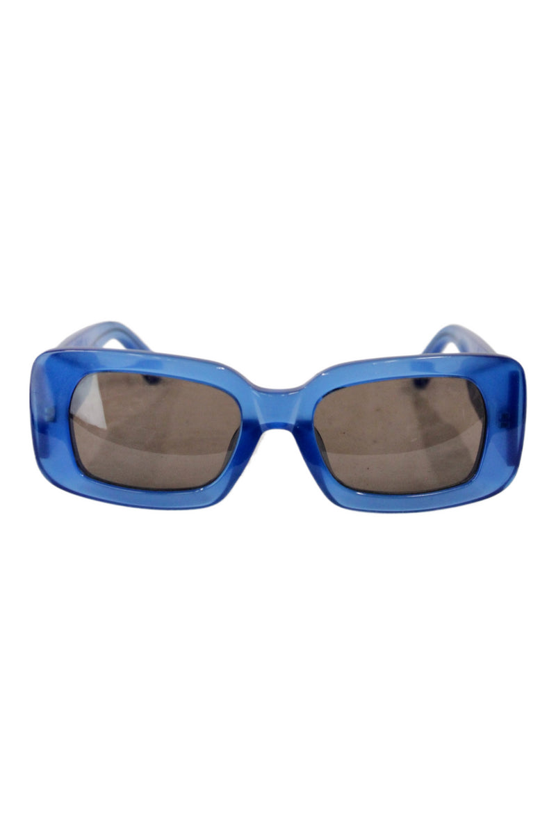 Dries Van Noten x Linda Farrow - Blue Sunglasses