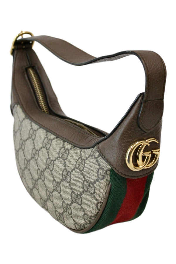 Gucci - Ophidia Mini Crescent Shoulder Bag