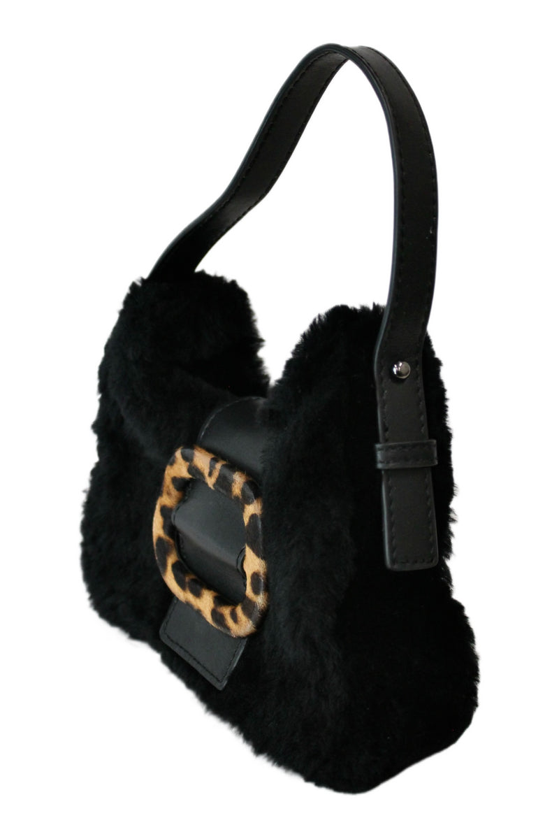 Charlotte Simone - Faux Fur Mini Handbag