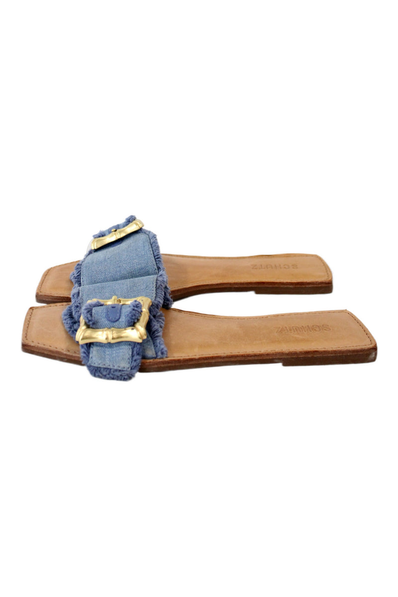 Schutz - Bamboo Buckle Sandals