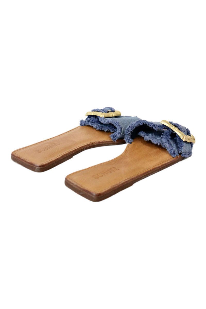 Schutz - Bamboo Buckle Sandals