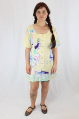 Misfit Mad Minds - Linen Midi Dress