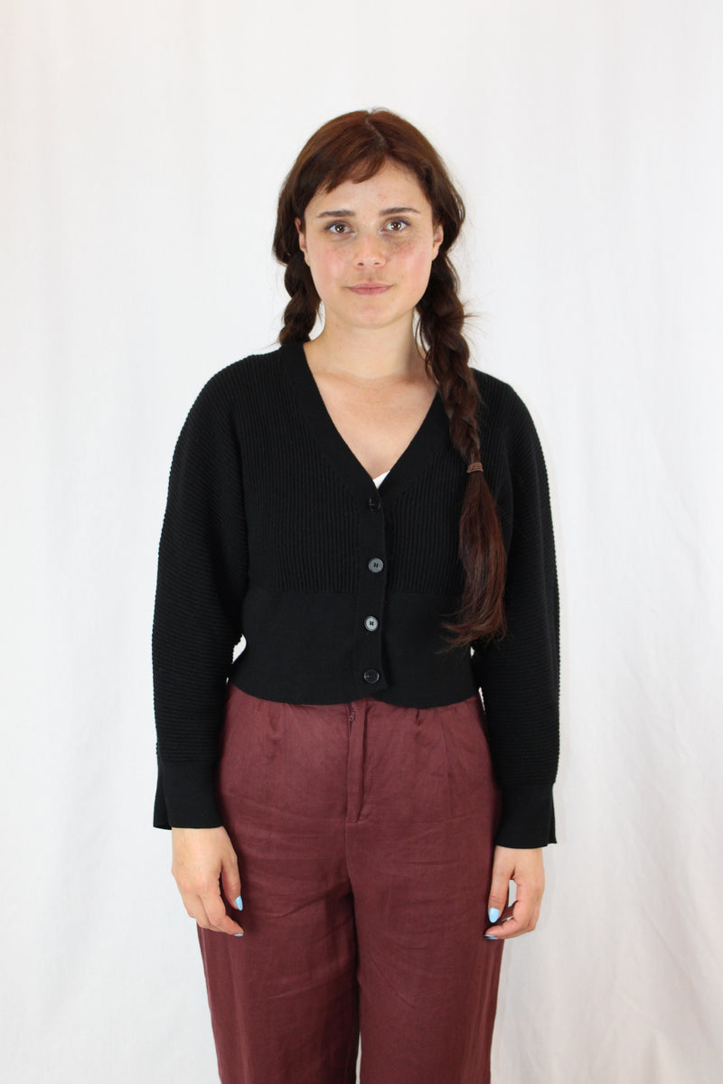 Alpha 60 - Relaxed Cropped Cardigan