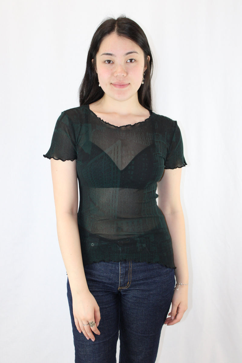 Virus - Vintage Mesh Top