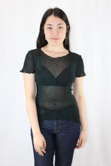 Virus - Vintage Mesh Top