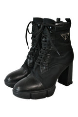Prada - 110 Nylon Utility Boots