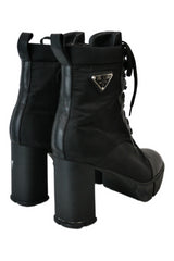 Prada - 110 Nylon Utility Boots