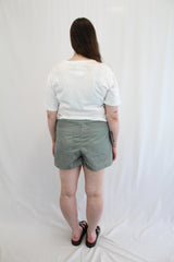 Tibi - 'Silk Nylon Pull On Shorts'