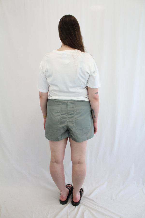 Tibi - 'Silk Nylon Pull On Shorts'