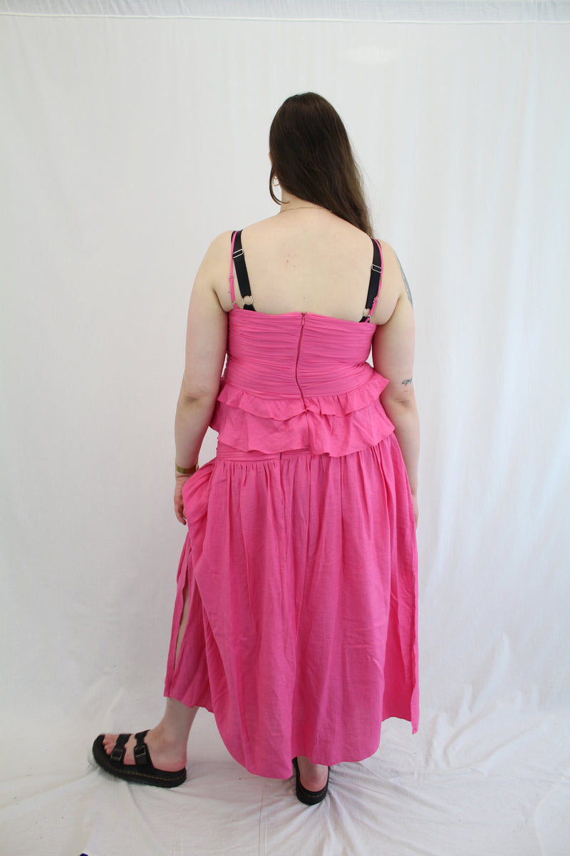 Three Of Something - Gathered Maxi Skirt