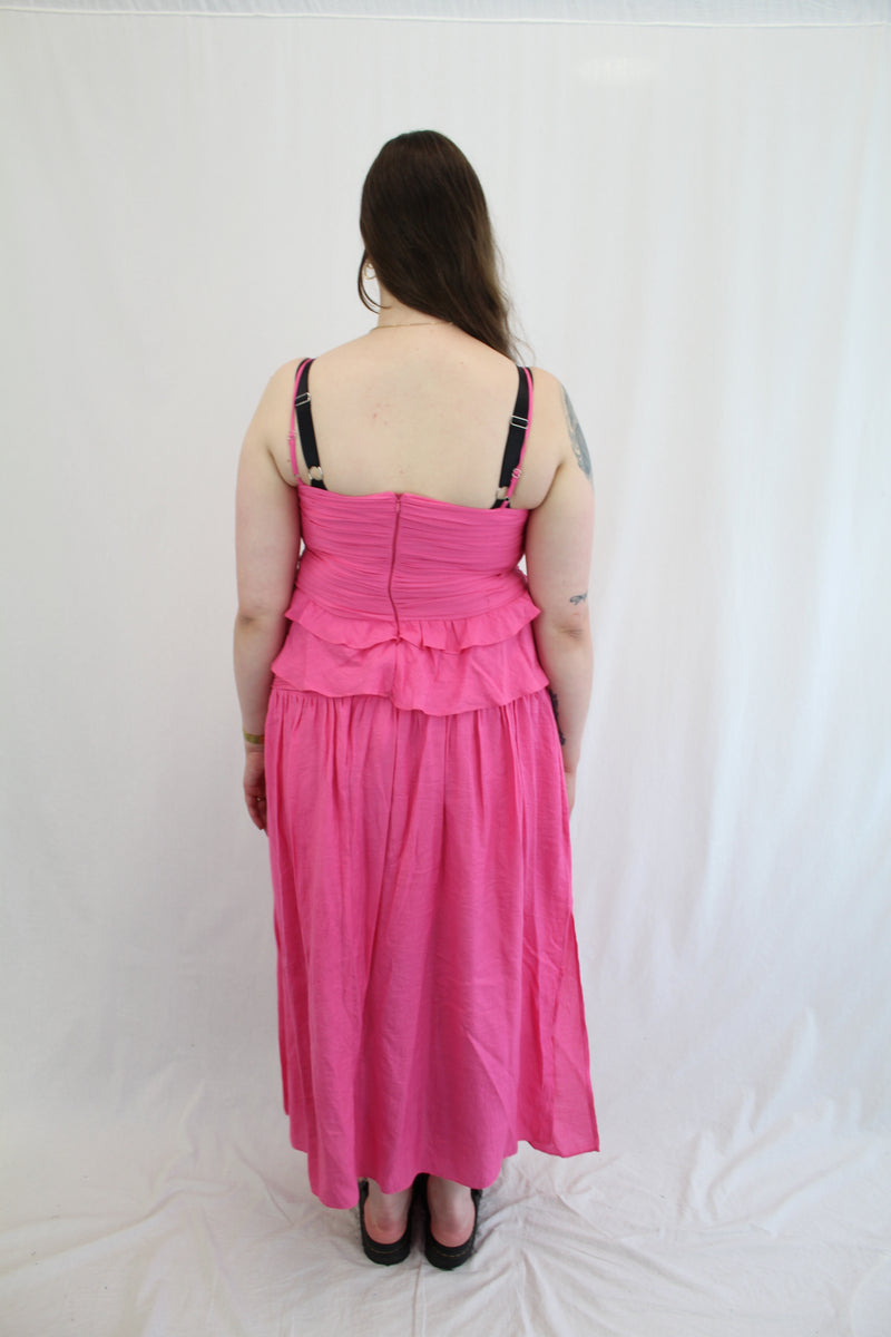 Three Of Something - Gathered Maxi Skirt