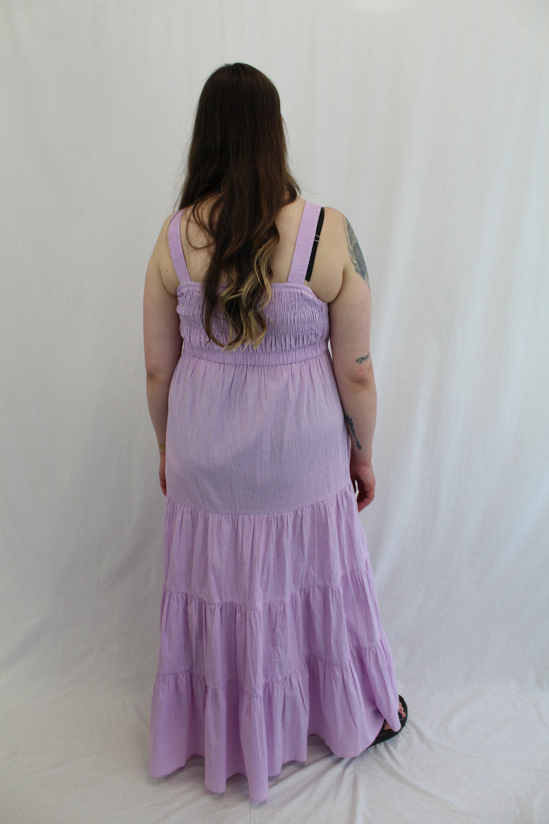 Scotch & Soda - 'Strappy Seersuckers Maxi Dress' NWT