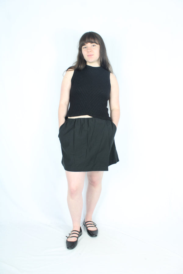Karen Walker - Black Mini Skirt