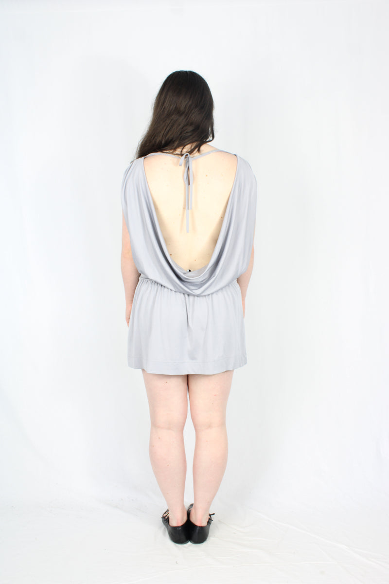 Wish - Draped Backless Dress
