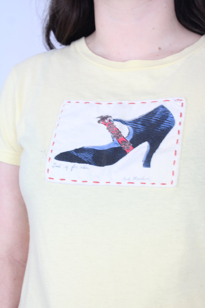 Paul Frank for Andy Warhol - Vintage Shoe Tee