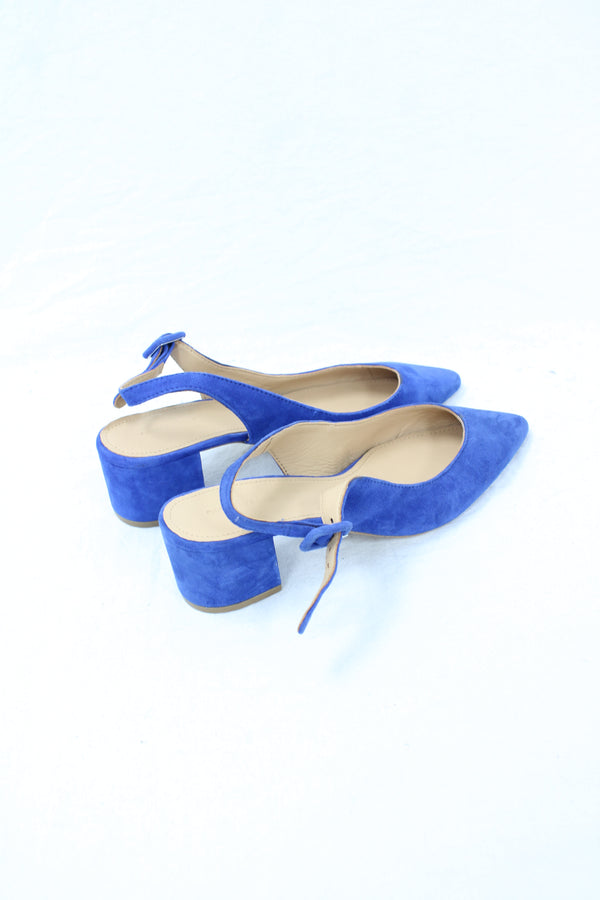Country Road - Suede Slingback Heels