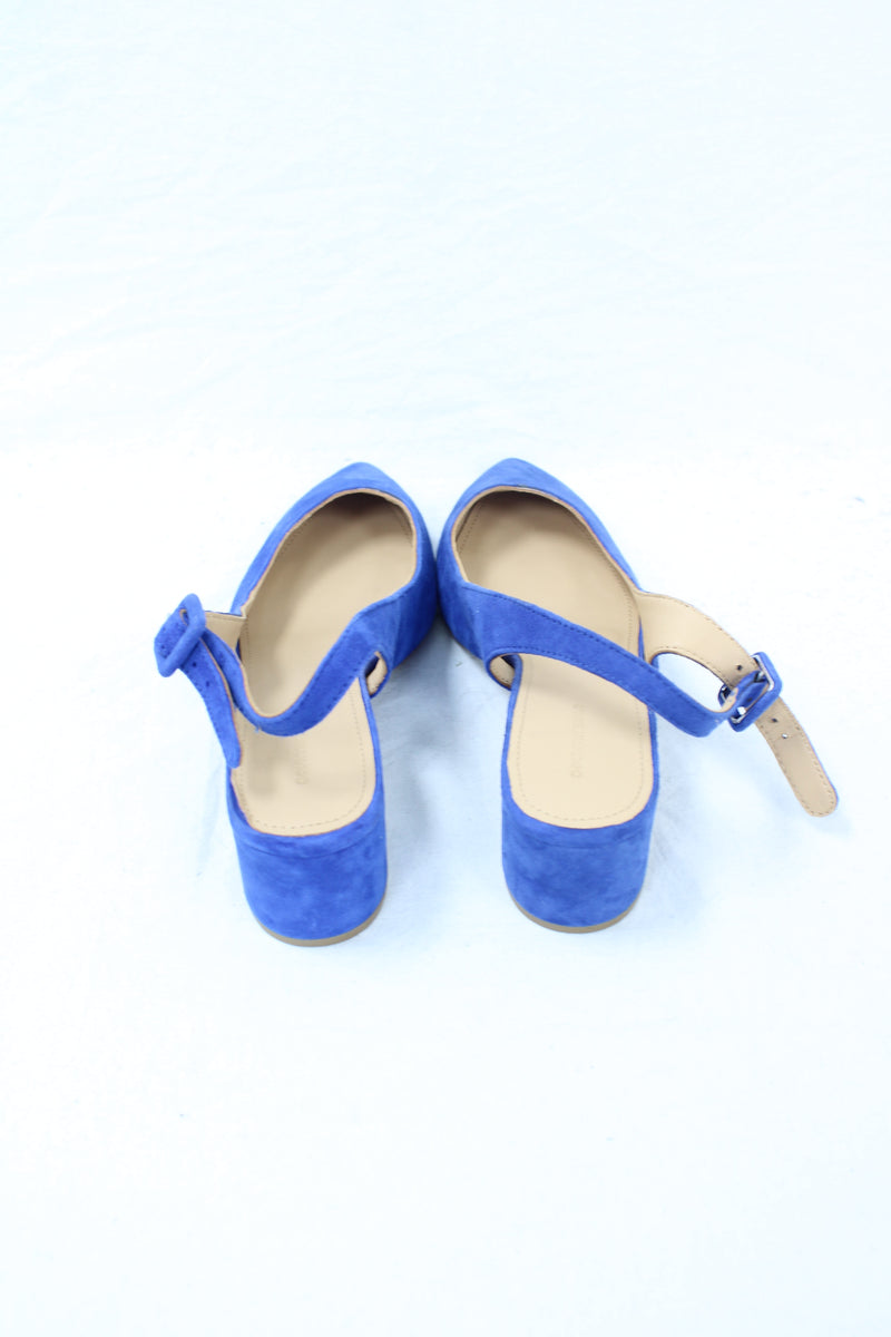 Country Road - Suede Slingback Heels