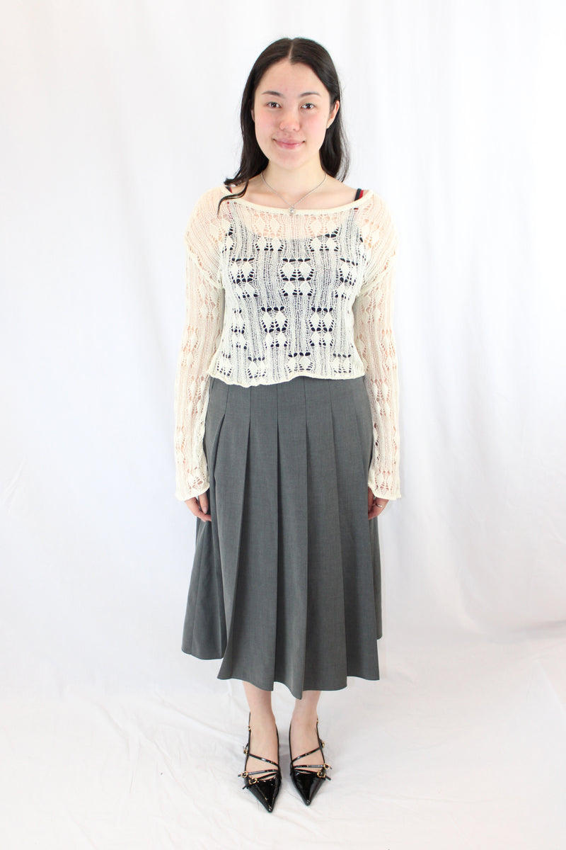 ESWN Studio - Pleated Midi Skirt