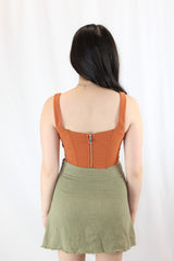 Tiger Mist - Cropped Corset Top