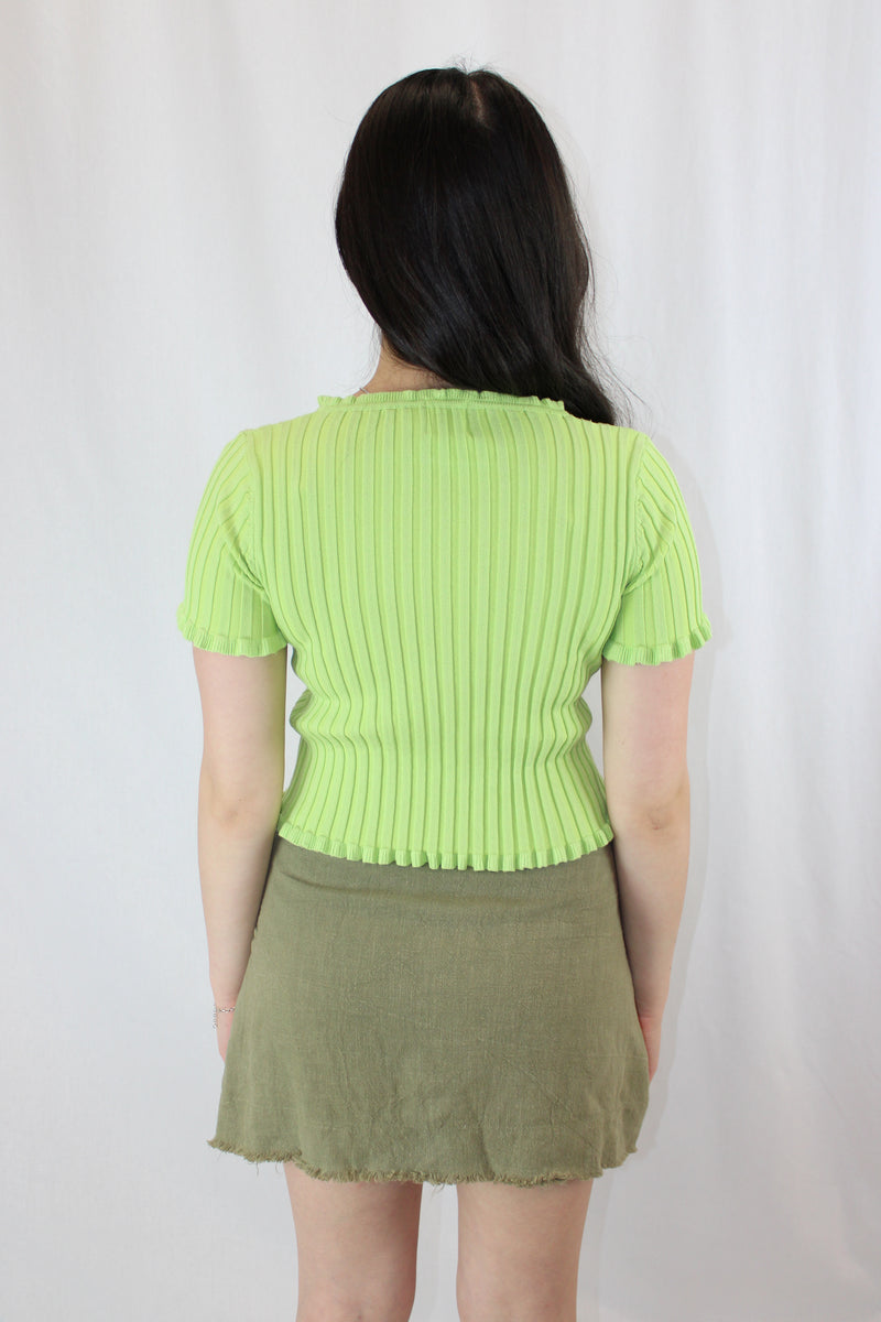 Princess Polly - Knit Split Front Top