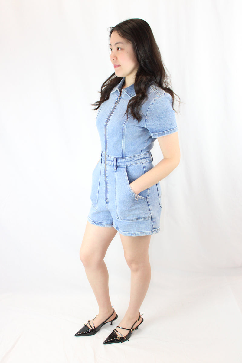 Lee - Denim Playsuit