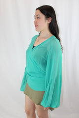 Robyn Mathieson - Silk Wrap Top