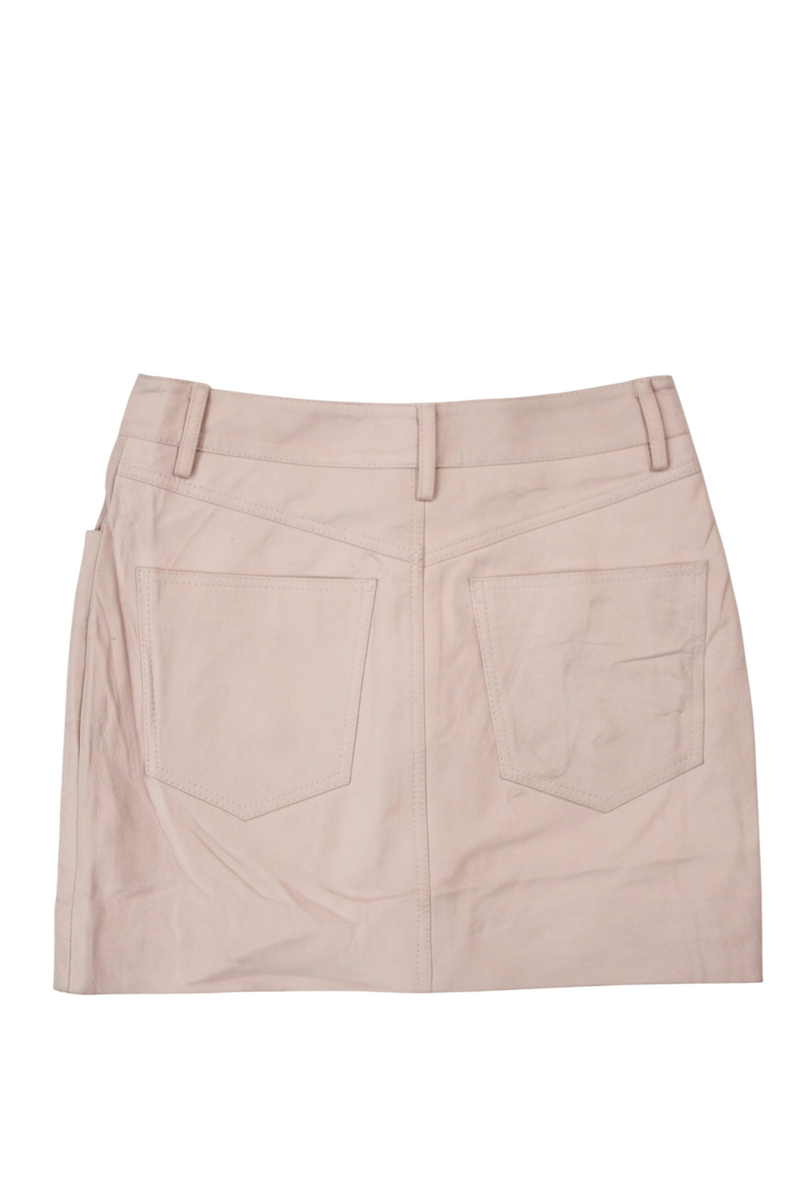 Remain - Leather Mini Skirt